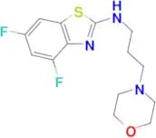 4,6-difluoro-N-(3-morpholinopropyl)benzo[d]thiazol-2-amine