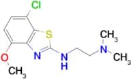 N’-(7-chloro-4-methoxy-1,3-benzothiazol-2-yl)-N,N-dimethylethane-1,2-diamine