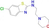 6-chloro-N-(2-morpholin-4-ylethyl)-1,3-benzothiazol-2-amine