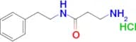 3-amino-N-phenethylpropanamide hydrochloride