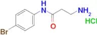3-amino-N-(4-bromophenyl)propanamide hydrochloride