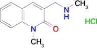 1-methyl-3-((methylamino)methyl)quinolin-2(1H)-one hydrochloride