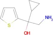 2-amino-1-cyclopropyl-1-(2-thienyl)ethanol
