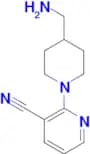 2-[4-(aminomethyl)piperidin-1-yl]nicotinonitrile