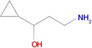3-Amino-1-cyclopropyl-propan-1-ol