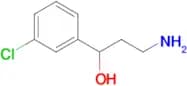3-amino-1-(3-chlorophenyl)propan-1-ol