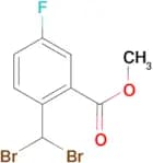 methyl 2-(dibromomethyl)-5-fluorobenzoate