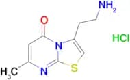 3-(2-aminoethyl)-7-methyl-5H-[1,3]thiazolo[3,2-a]pyrimidin-5-one hydrochloride