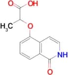 2-(1-Oxo-1,2-dihydro-isoquinolin-5-yloxy)-propionic acid