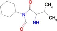 3-cyclohexyl-5-isopropylimidazolidine-2,4-dione