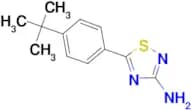 5-(4-tert-butylphenyl)-1,2,4-thiadiazol-3-amine