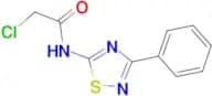 2-chloro-N-(3-phenyl-1,2,4-thiadiazol-5-yl)acetamide