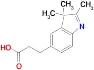 3-(2,3,3-trimethyl-3H-indol-5-yl)propanoic acid