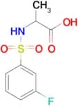 ((3-fluorophenyl)sulfonyl)alanine