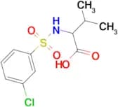 ((3-chlorophenyl)sulfonyl)valine