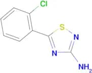 5-(2-chlorophenyl)-1,2,4-thiadiazol-3-amine