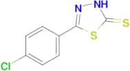 5-(4-chlorophenyl)-1,3,4-thiadiazole-2-thiol