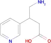 4-amino-3-(pyridin-3-yl)butanoic acid