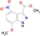 methyl 7-methoxy-4-nitro-1H-indazole-3-carboxylate