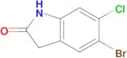 5-Bromo-6-chloroindolin-2-one