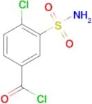 4-Chloro-3-sulfamoylbenzoyl chloride