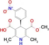 (R)-5-(Methoxycarbonyl)-2,6-dimethyl-4-(3-nitrophenyl)-1,4-dihydropyridine-3-carboxylic acid