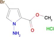 Methyl 1-amino-4-bromo-1H-pyrrole-2-carboxylate monohydrochloride