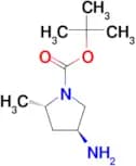(2S,4S)-tert-Butyl 4-amino-2-methylpyrrolidine-1-carboxylate