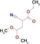 Ethyl 2-cyano-4,4-dimethoxybutanoate