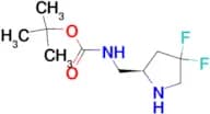 (R)-tert-Butyl ((4,4-difluoropyrrolidin-2-yl)methyl)carbamate
