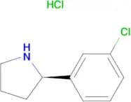 (R)-2-(3-Chlorophenyl)pyrrolidine hydrochloride