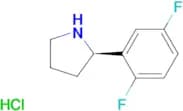 (R)-2-(2,5-Difluorophenyl)pyrrolidine hydrochloride