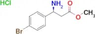 (S)-Methyl 3-amino-3-(4-bromophenyl)propanoate hydrochloride