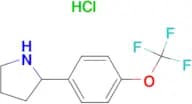 2-(4-(Trifluoromethoxy)phenyl)pyrrolidine hydrochloride
