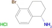 (S)-5-Bromo-1,2,3,4-tetrahydronaphthalen-1-amine hydrochloride