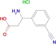 3-Amino-3-(3-cyanophenyl)propanoic acid hydrochloride