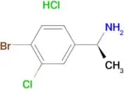 (S)-1-(4-Bromo-3-chlorophenyl)ethanamine hydrochloride
