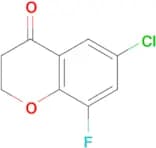 6-Chloro-8-fluorochroman-4-one