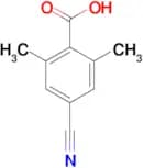 4-Cyano-2,6-dimethylbenzoic acid