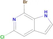 7-Bromo-5-chloro-1H-pyrrolo[2,3-c]pyridine