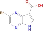 2-Bromo-5H-pyrrolo[2,3-b]pyrazine-7-carboxylic acid