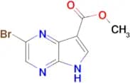 Methyl 2-bromo-5H-pyrrolo[2,3-b]pyrazine-7-carboxylate