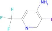 5-Iodo-2-(trifluoromethyl)pyridin-4-amine