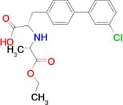 (S)-3-(3′-Chloro-[1,1′-biphenyl]-4-yl)-2-(((S)-1-ethoxy-1-oxopropan-2-yl)amino)propanoic acid