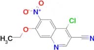 4-Chloro-3-cyano-7-ethoxy-6-nitroquinoline