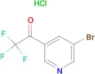 1-(5-Bromopyridin-3-yl)-2,2,2-trifluoroethanone hydrochloride