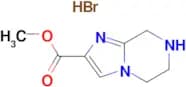 Methyl 5,6,7,8-tetrahydroimidazo[1,2-a]pyrazine-2-carboxylate hydrobromide