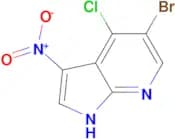 5-Bromo-4-chloro-3-nitro-1H-pyrrolo[2,3-b]pyridine