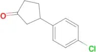 3-(4-CHLOROPHENYL)CYCLOPENTANONE