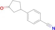 4-(3-OXOCYCLOPENTYL)BENZONITRILE